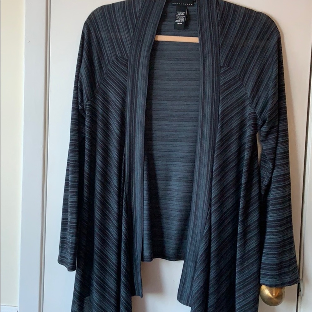 Ladies drape front cardigan